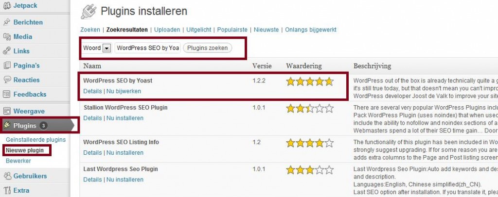 WordPress SEO zoekmachine optimalisatie 1