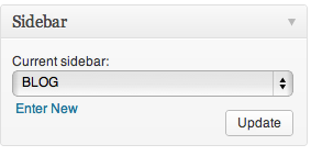 Verschillende zijbalken toevoegen per pagina in WordPress
