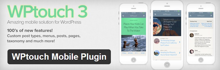 WP Touch Mobile plugin