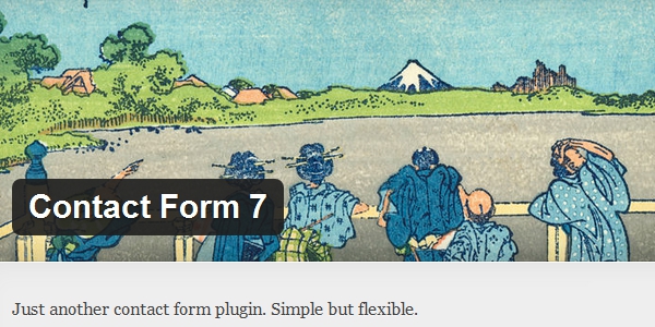 Contact Form 7 plugin voor contact formulier voor WordPress