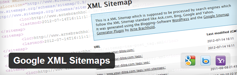 Google XML Sitemaps Plugin