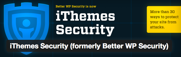 iThemes Security Plugin