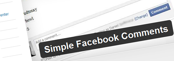 Simple Facebook Comments plugin WordPress