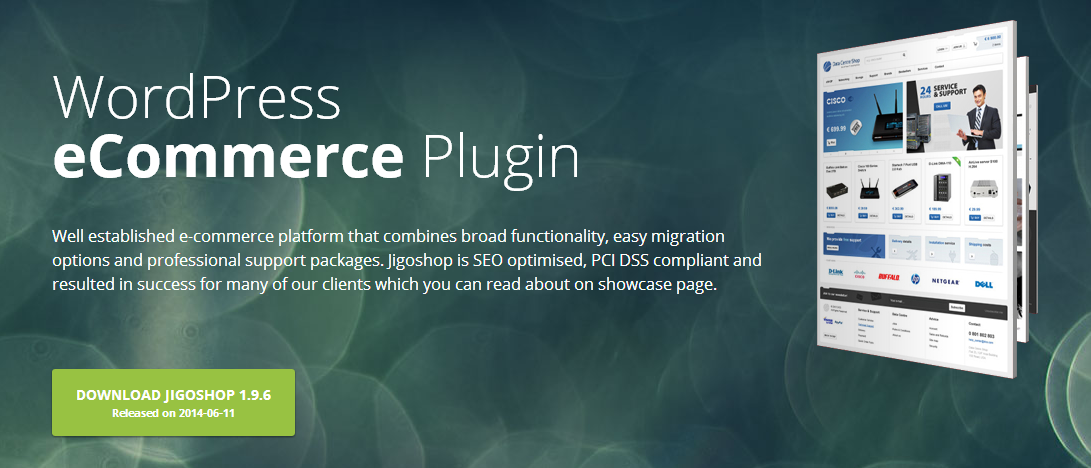 JigoShop WordPress webshop plugin