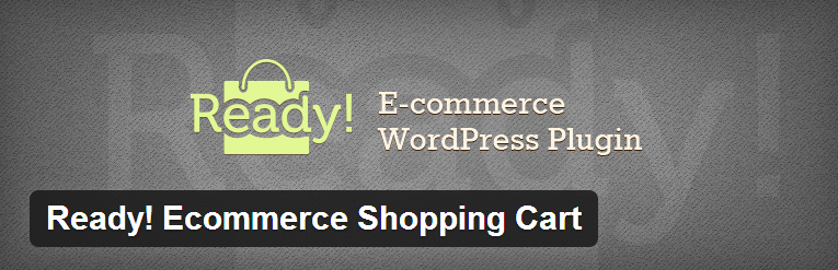 Ready! Ecommerce shopping webshop plugin voor WordPress