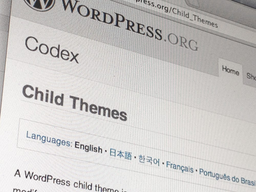 WordPress Child theme maken