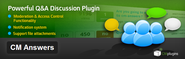 CM Answers wordpress forum plugin