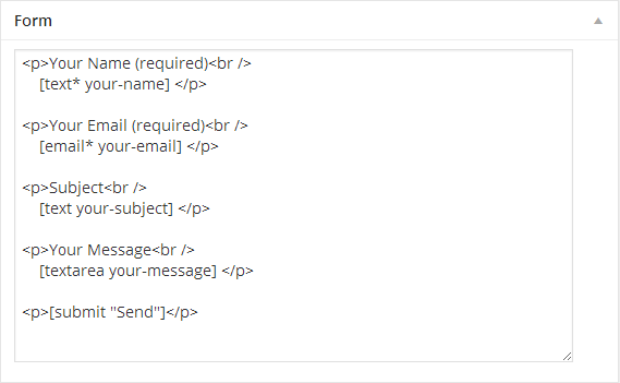 WordPress contactformulier Contact-Form-7