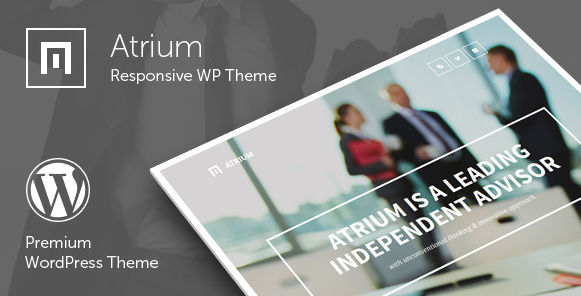 Atrium zakelijk WordPress thema