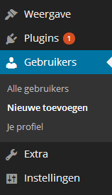 Gebruikers toevoegen in WordPress