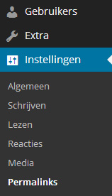 Permalinks aanpassen in WordPress