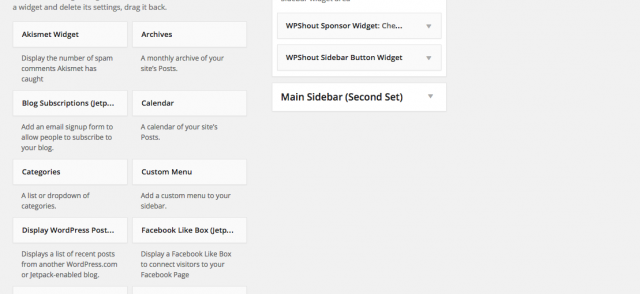 Hoe maak je een widget area op je WordPress website