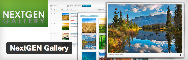 NextGEN Gallery plugin