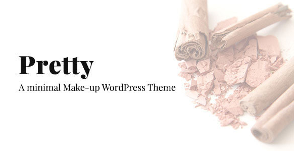 Pretty - Minimal Makeup Responsive WordPress Thema