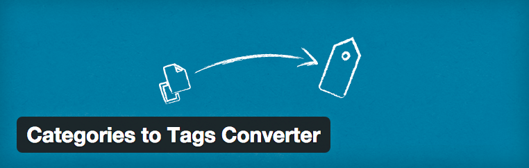 Categorieen to Tags Converter plugin