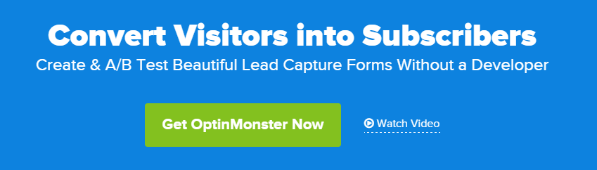 Optinmonster popup plugin voor wordpress