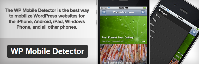 WP Mobile Detector plugin voor wordpress mobielvreindelijke website