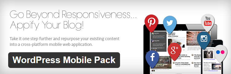 WordPress Mobile Pack plugin voor wordpress mobielvreindelijke website