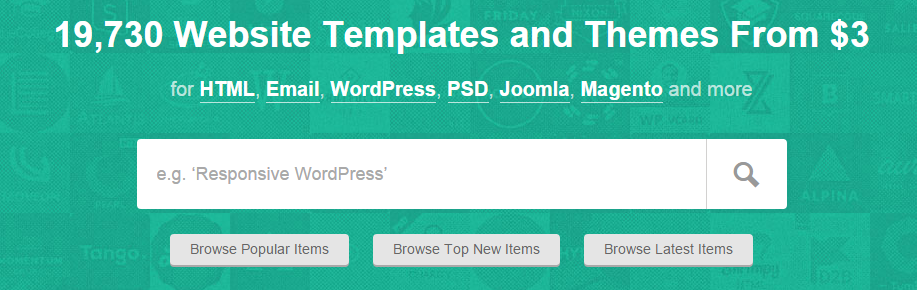 WordPress blog themas