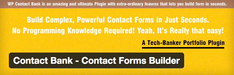 Contact Bank - Contact Forms Builder voor WordPress