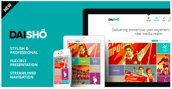 Daisho - Flexible WordPress Portfolio Theme