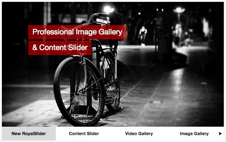 Royal Slider voor wordpress