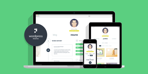 cvCard WP - Responsive vCard Theme