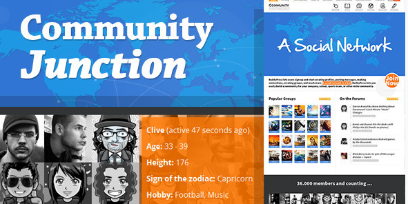 CommunityJunction - BuddyPress Theme