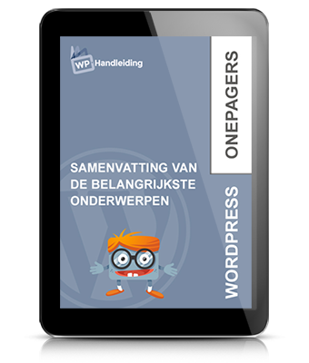 WordPress-OnePagers-ebook-handleiding