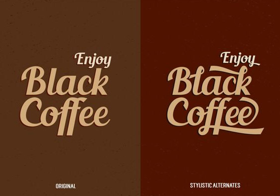 Blenda Script lettertype