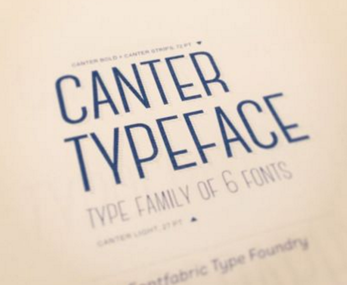 Canter – Contemporary Free Font