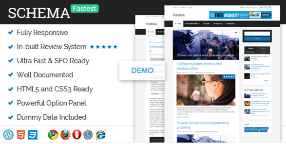 Schema WordPress Theme