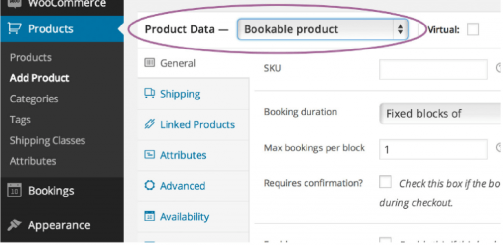 WooCommerce Bookings
