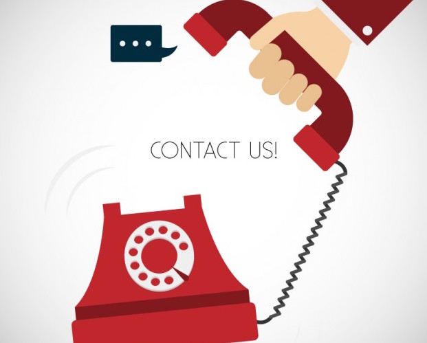 Contactinformatie pagina
