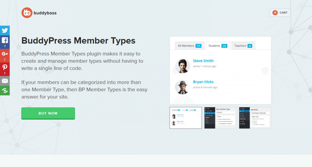 buddypress member types