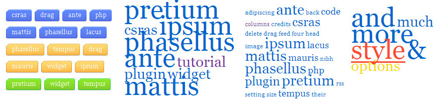 tag cloud plugins