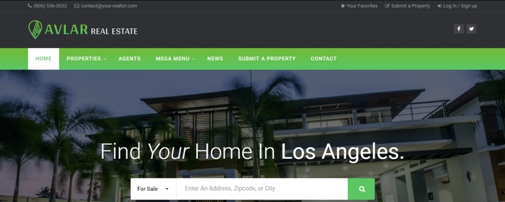 WordPress thema's voor makelaars