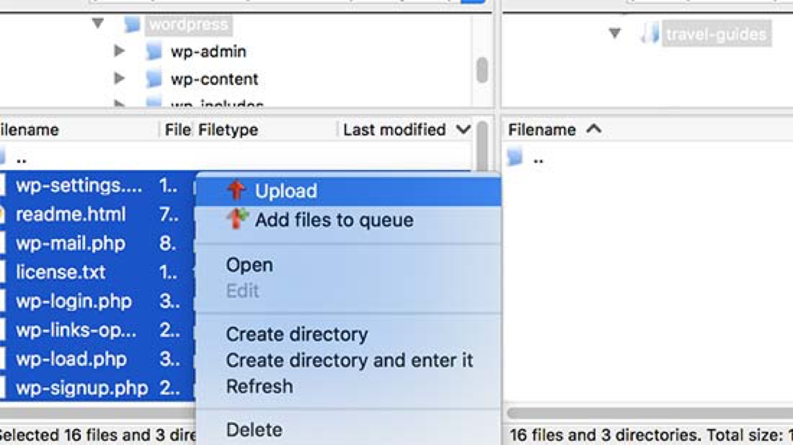File queue. File queue