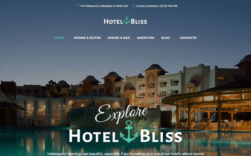 WordPress thema's voor hotels