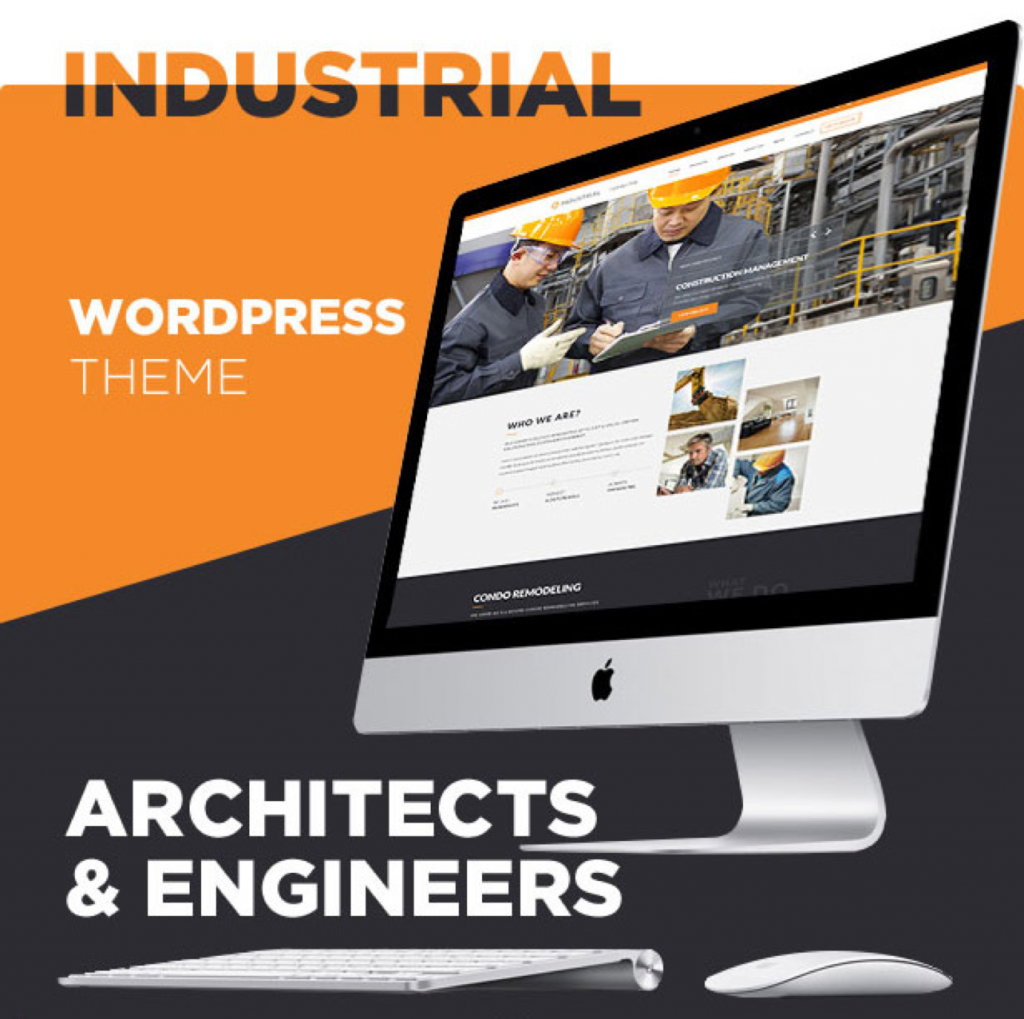 industriele wordpress thema's