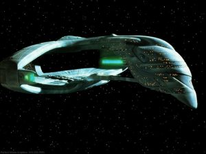 Cloaking Romulan Warbird