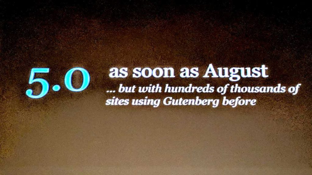 gutenberg roadmap