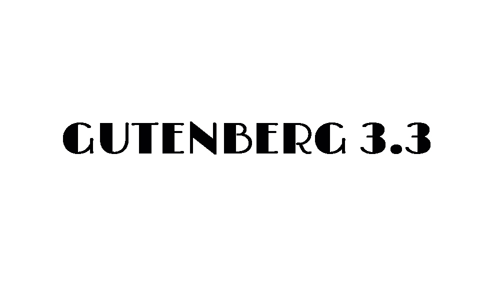 gutenberg 3.3