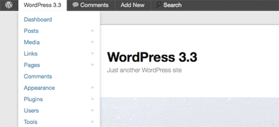 evolutie van de WordPress User Interface