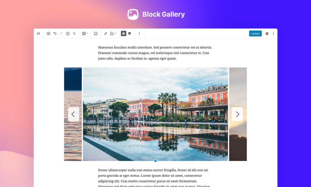 block gallery plugin