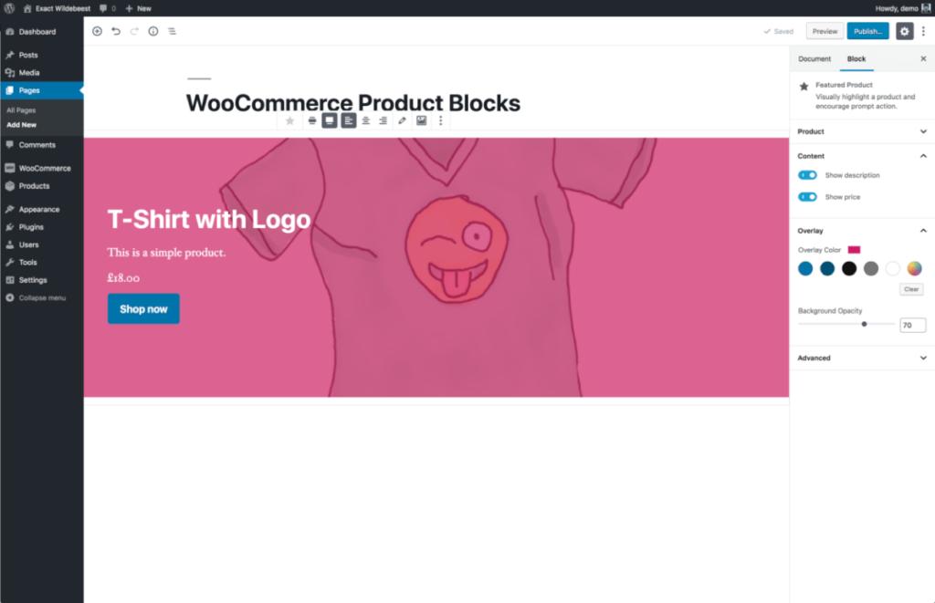 woocommerce blocks 1.3.0