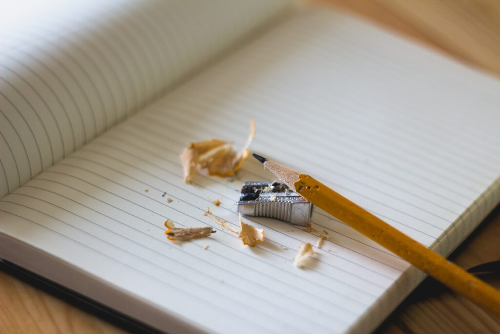 yellow pencil