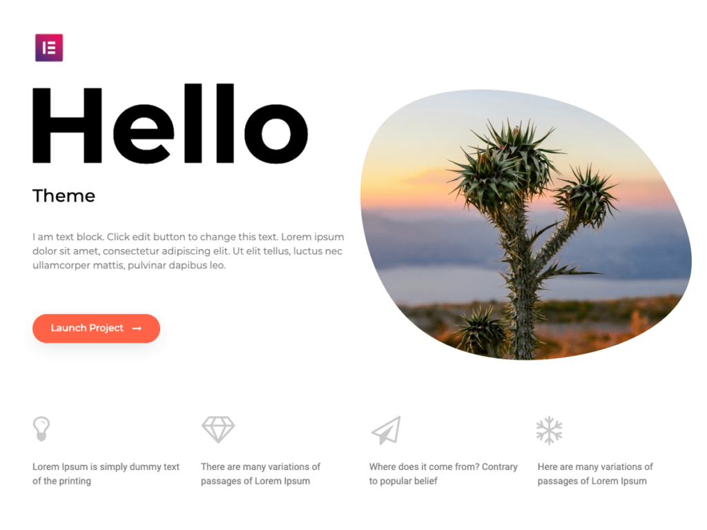 hello thema
