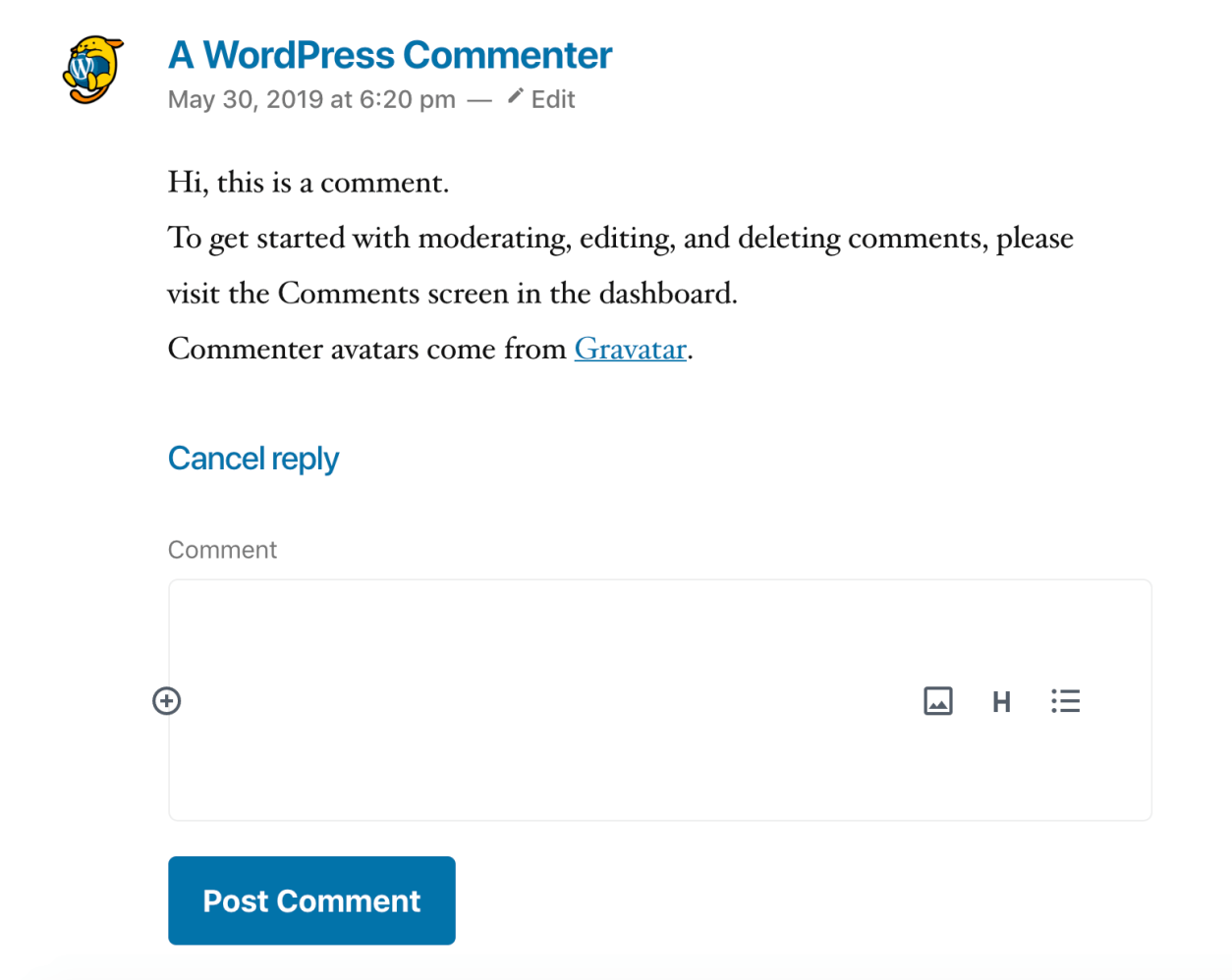 block-comments-1 - WordPress Handleiding