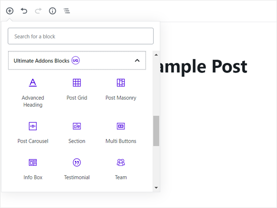 Ultimate Addons for Gutenberg